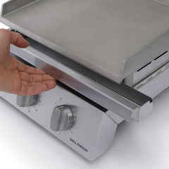 Roband Grill Station 6 slice, non stick with ribbed top plate