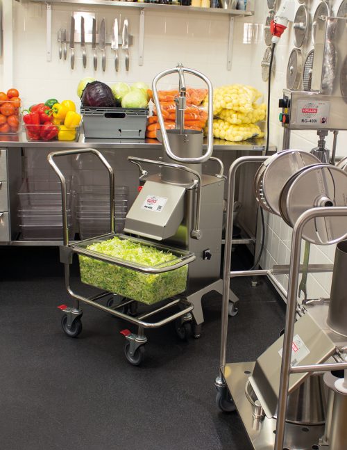 Hallde Continuous Feed Vegetable Preparation Machine RG-400i