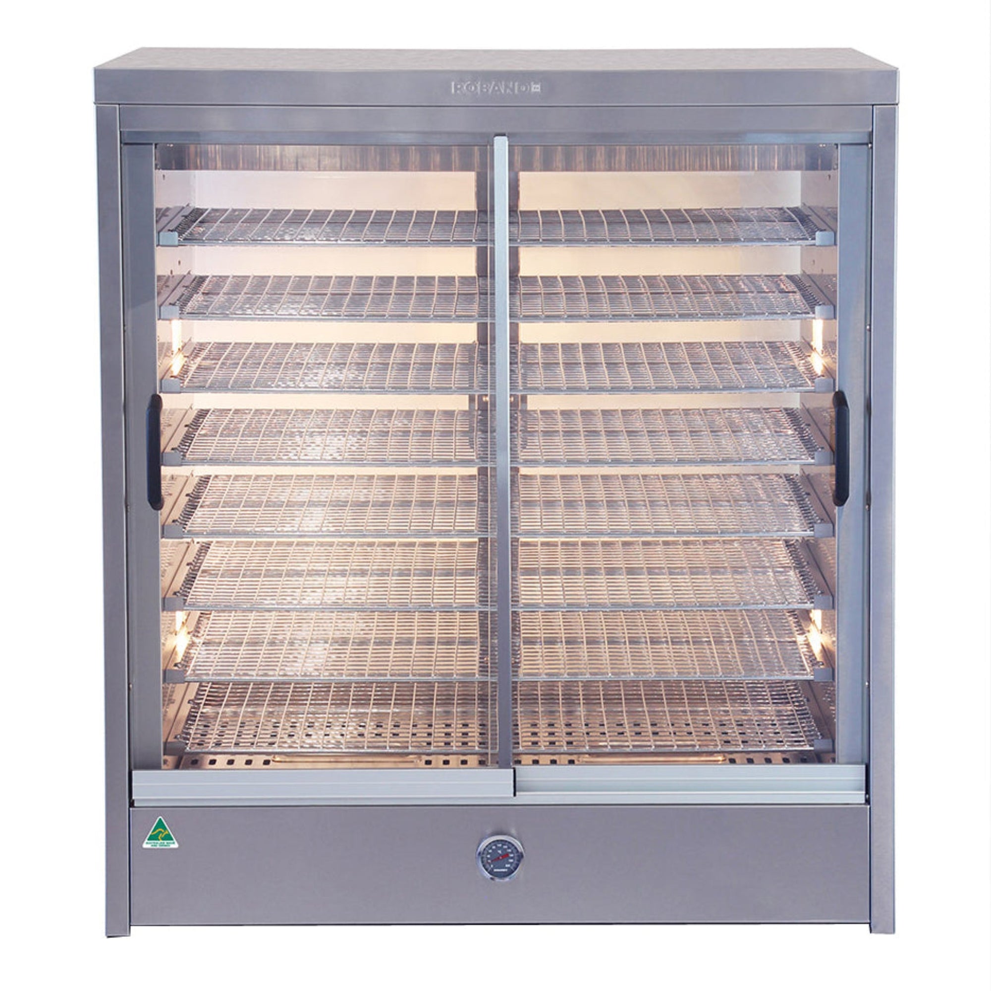 Roband Heat ‘n’ Hold Food Warmer - Fixed Glass on Display Side - RB-H200F