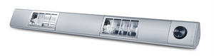 Roband SQ450 Compact Quartz Strip Heat Lamp 450mm - Aluminium