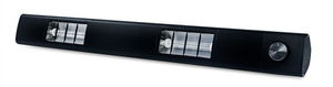Roband SQ1200B Compact Quartz Strip Heat Lamp 1200mm - Black