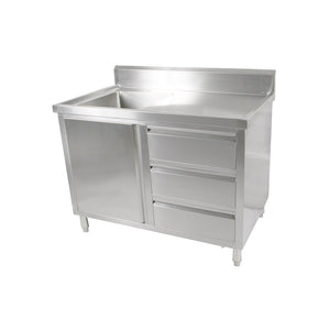 Modular Systems SC-6-1200L-H Cabinet with Left Sink