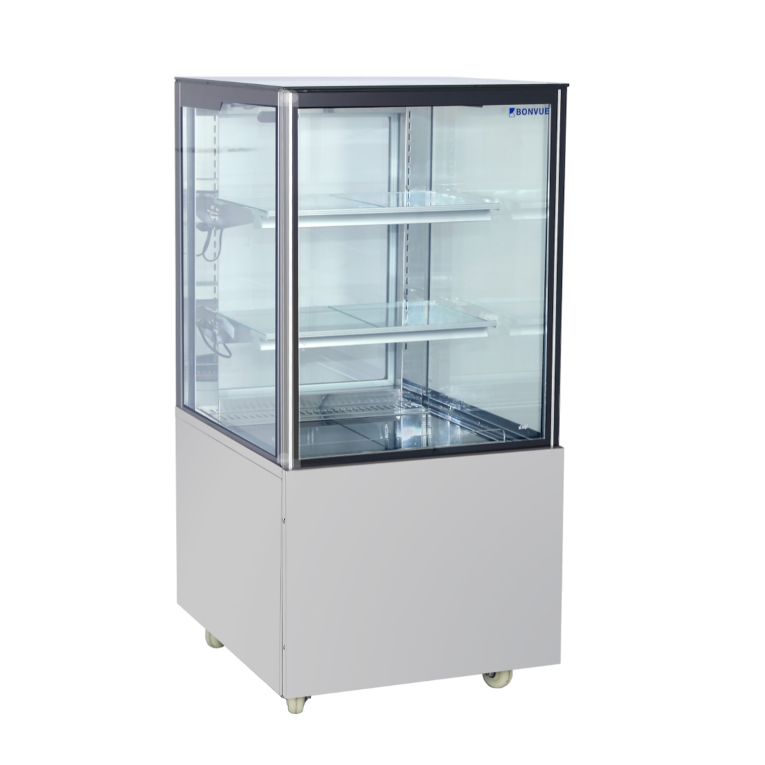 Bonvue Deluxe 600mm Square Glass Cake Display Cabinet - SC060FA-2XB