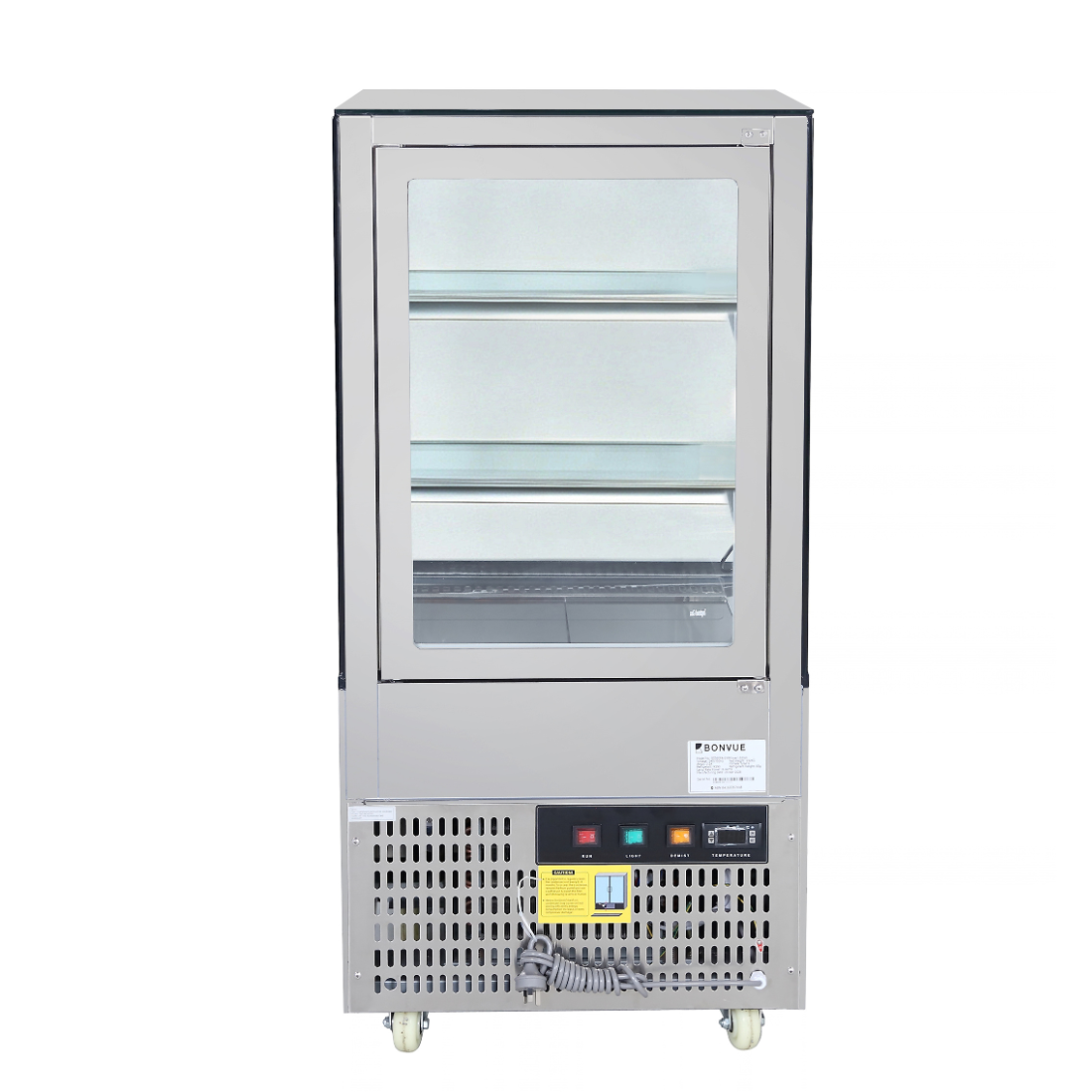Bonvue Deluxe 600mm Square Glass Cake Display Cabinet - SC060FA-2XB — view 3