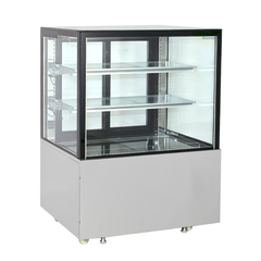 Bonvue Deluxe 900mm Square Glass Cake Display Cabinet - SC090FA-2XB