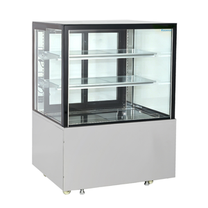 Bonvue Deluxe 900mm Square Glass Cake Display Cabinet - SC090FA-2XB