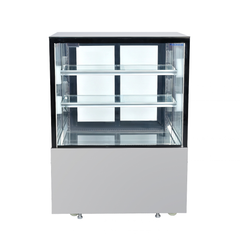 Bonvue Deluxe 900mm Square Glass Cake Display Cabinet - SC090FA-2XB — view 2