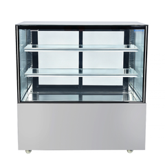 Bonvue Deluxe 1200mm Square Glass Cake Display Cabinet - SC120FA-2XB — view 2