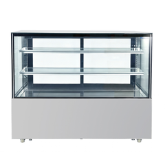 Bonvue Deluxe 1500mm Square Glass Cake Display Cabinet - SC150FA-2XB — view 2