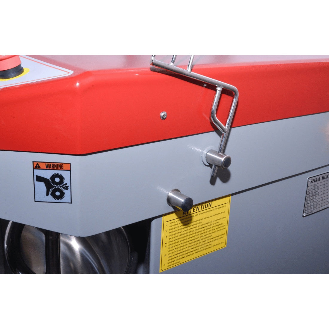 Tyron Fixed Head Heavy Duty 45L Spiral Mixer – SCP45