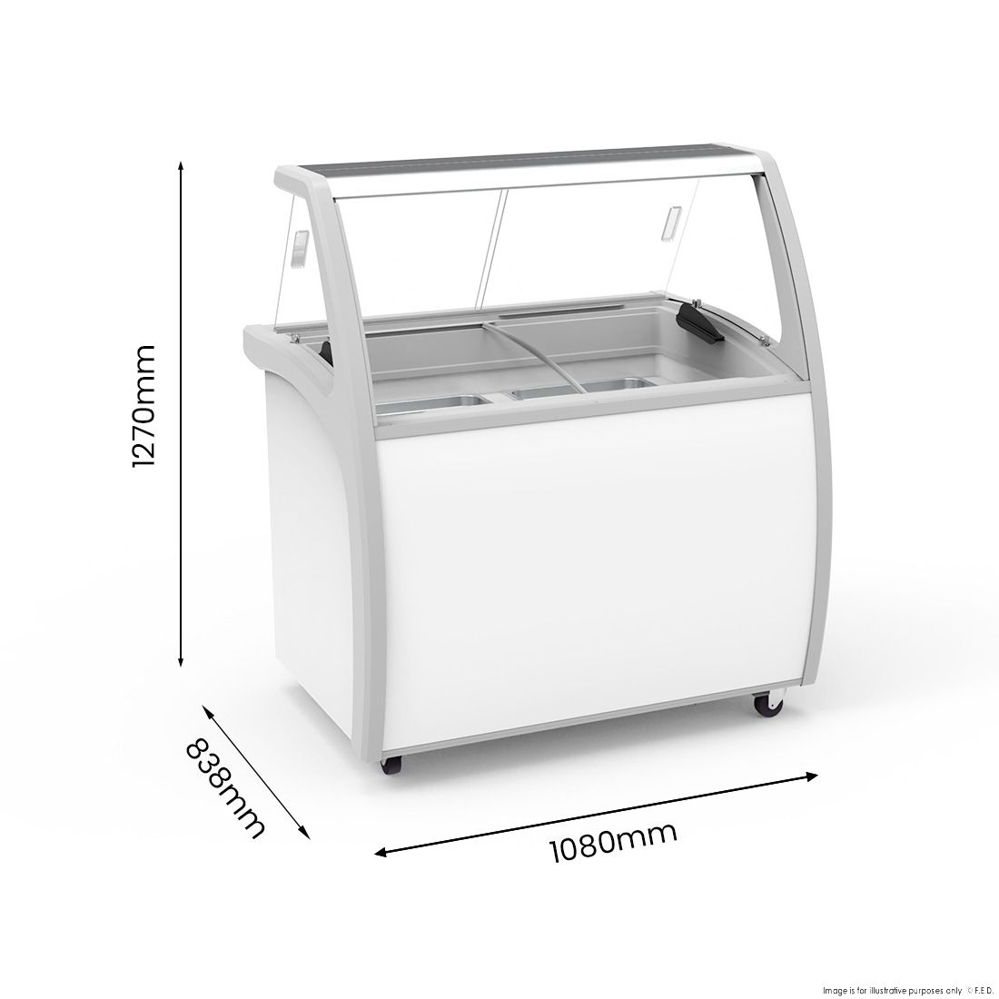 Thermaster 300L Gelato Display SD-325P
