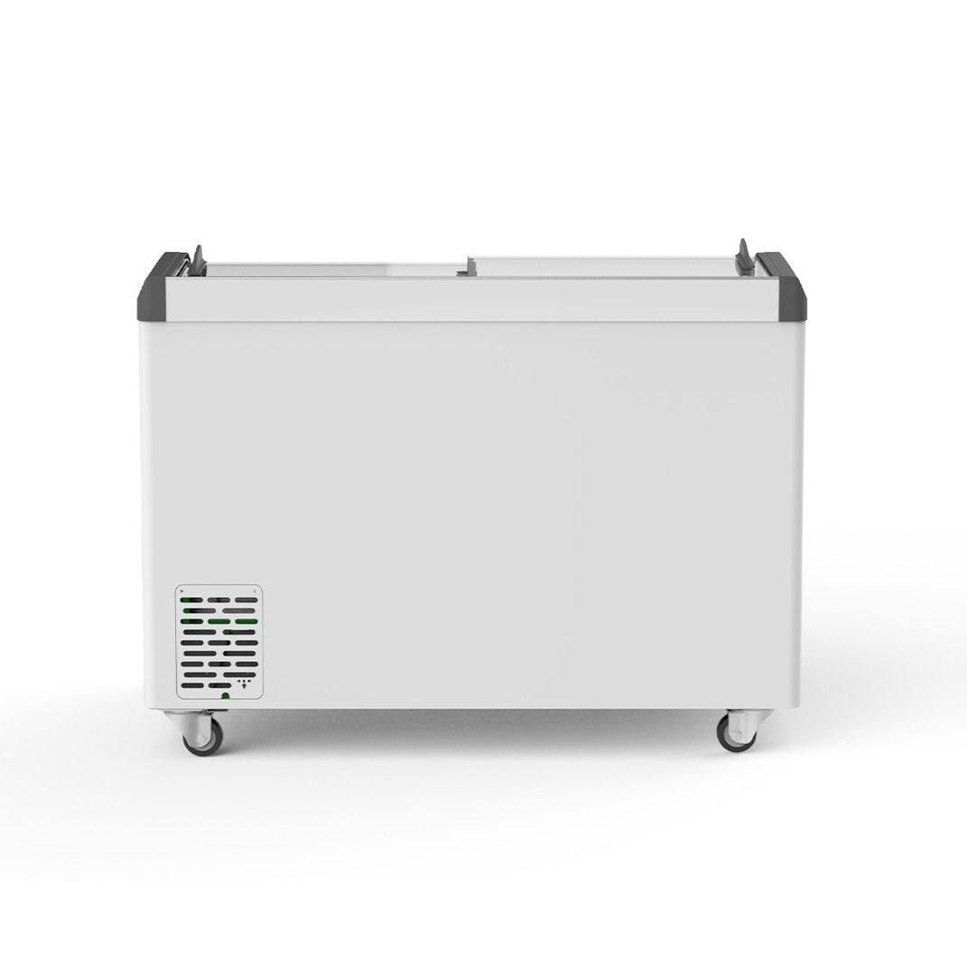 Thermaster Heavy Duty Supermarket Glass Sliding Lid Freezers 406L SD-406K