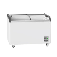 Thermaster Heavy Duty Supermarket Glass Sliding Lid Freezers 406L SD-406K