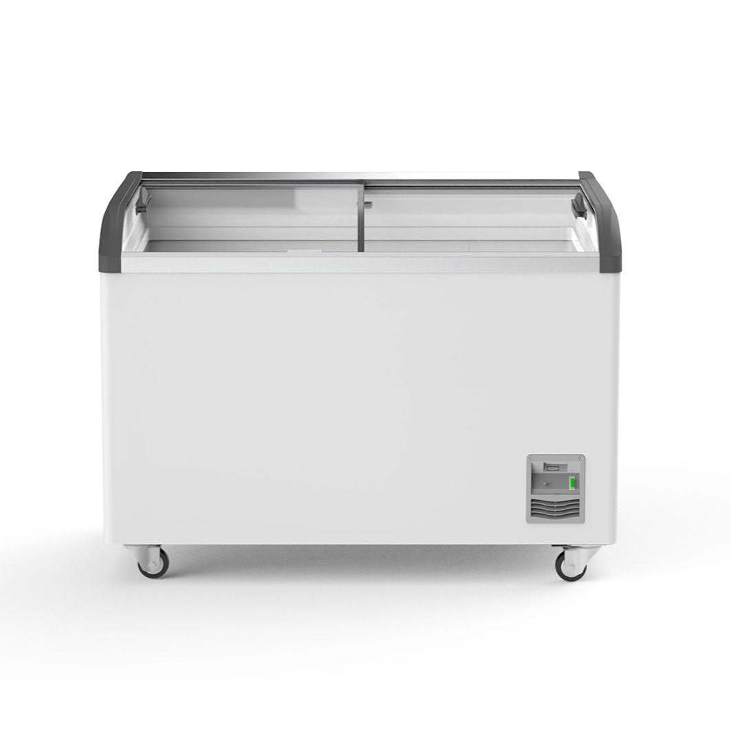 Thermaster Heavy Duty Supermarket Glass Sliding Lid Freezers 406L SD-406K