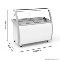 Thermaster 400L Gelato Display SD-415P