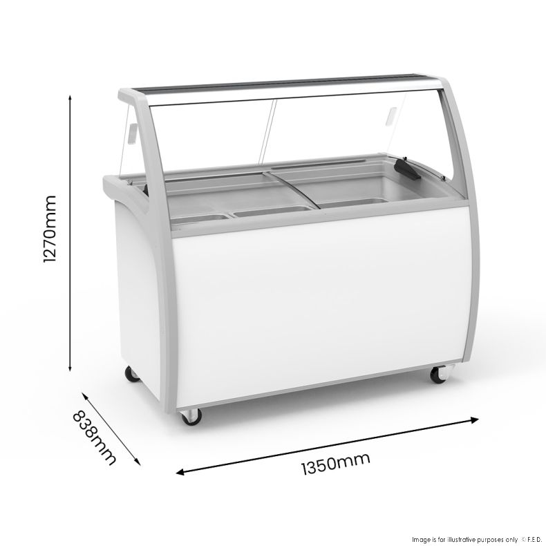 Thermaster 400L Gelato Display SD-415P