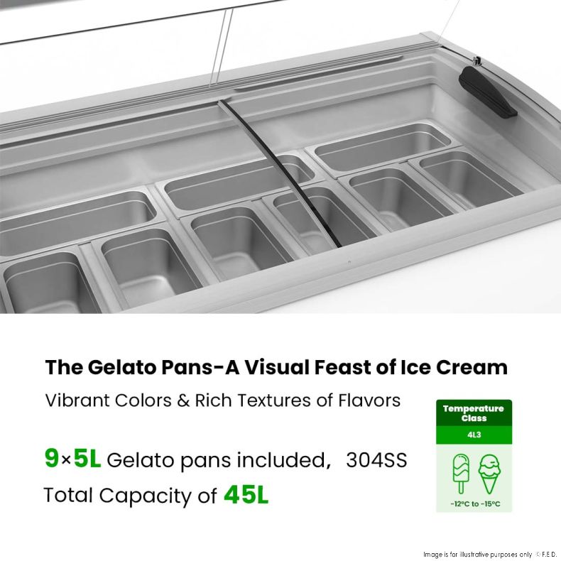 Thermaster 400L Gelato Display SD-415P