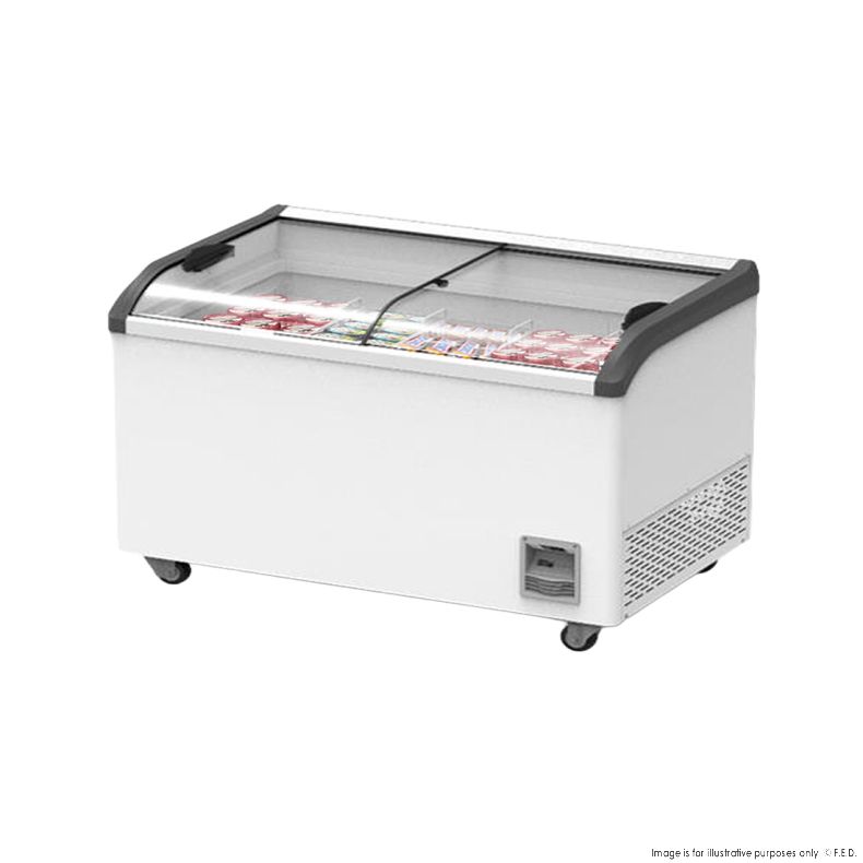 Thermaster Heavy Duty Supermarket Glass Sliding Lid Freezers 576L SD-576K