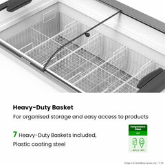 Thermaster Heavy Duty Supermarket Glass Sliding Lid Freezers 576L SD-576K