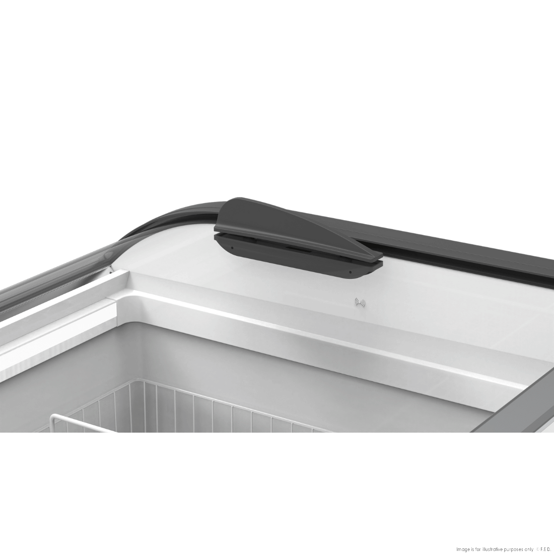 Thermaster Heavy Duty Supermarket Glass Sliding Lid Freezers 666L - SD-666K