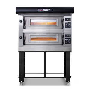Moretti Forni Amalfi Double Deck Oven on Stand 12 x 30cm Pizza COMP B/2/S