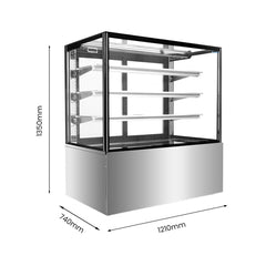 BONVUE Three Tier Cake Display Fridge 1200mm SF840V