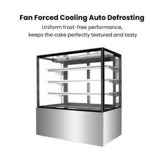 BONVUE Three Tier Cake Display Fridge 1200mm SF840V