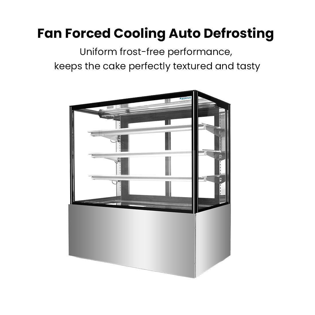 BONVUE Three Tier Cake Display Fridge 1200mm SF840V