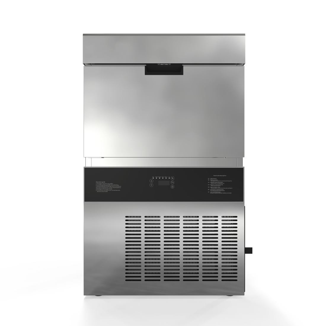 BLIZZARD Crystal Square Ice Maker 40kg/24hr with 20kg Storage - SIC-40L — view 2