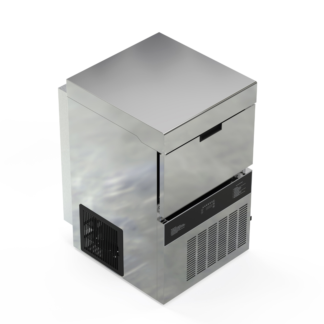 BLIZZARD Crystal Square Ice Maker 40kg/24hr with 20kg Storage - SIC-40L — view 3