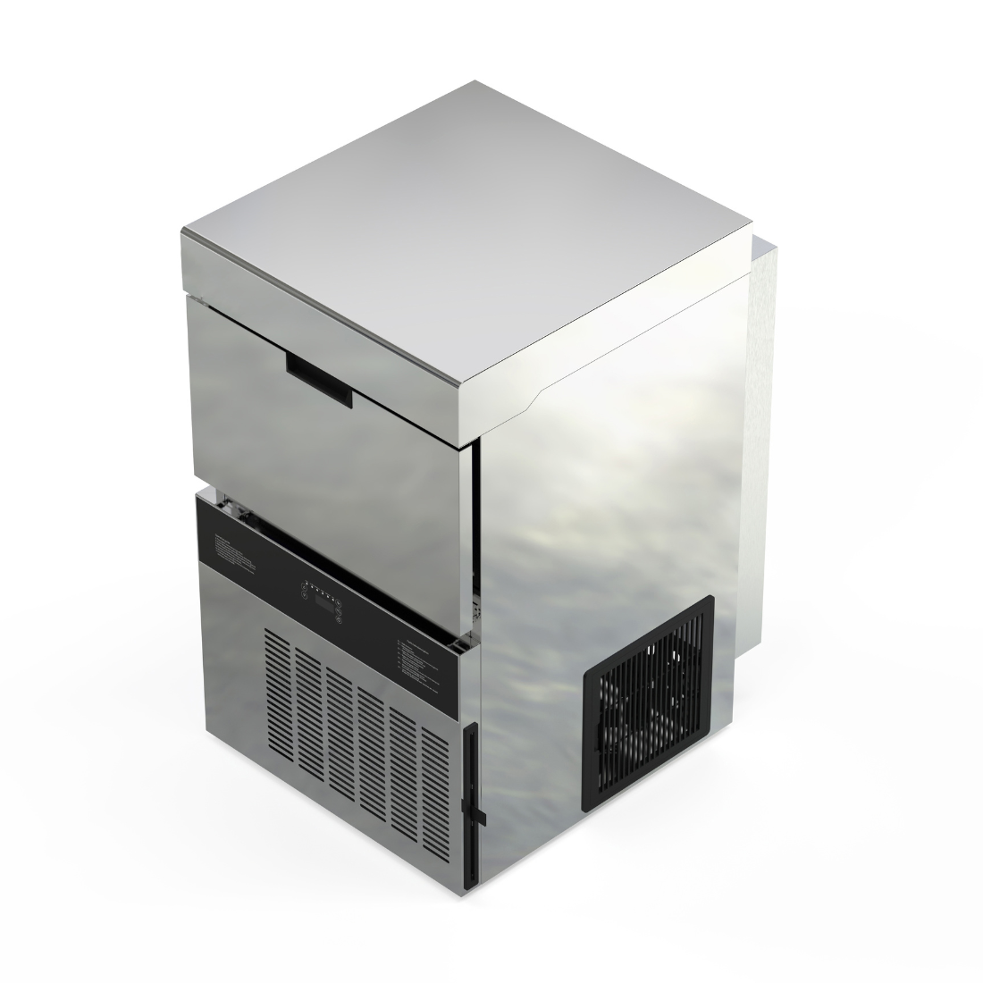 BLIZZARD Crystal Square Ice Maker 40kg/24hr with 20kg Storage - SIC-40L — view 4