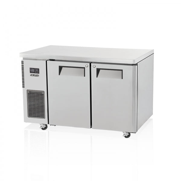 Skipio 2 Door Underbench Fridge/Freezer - 1200mW - SK-SURF12-2