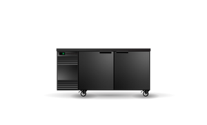 Skope BackBar 2 Solid Swing Door CounterLine Fridge