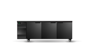 Skope BackBar 3 Solid Swing Door CounterLine Fridge