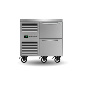Skope ProSpec Two Drawer One Bay Underbench GN 1/1 Fridge