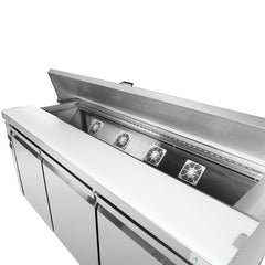 Thermaster Three Large Door Sandwich Bar SLB180