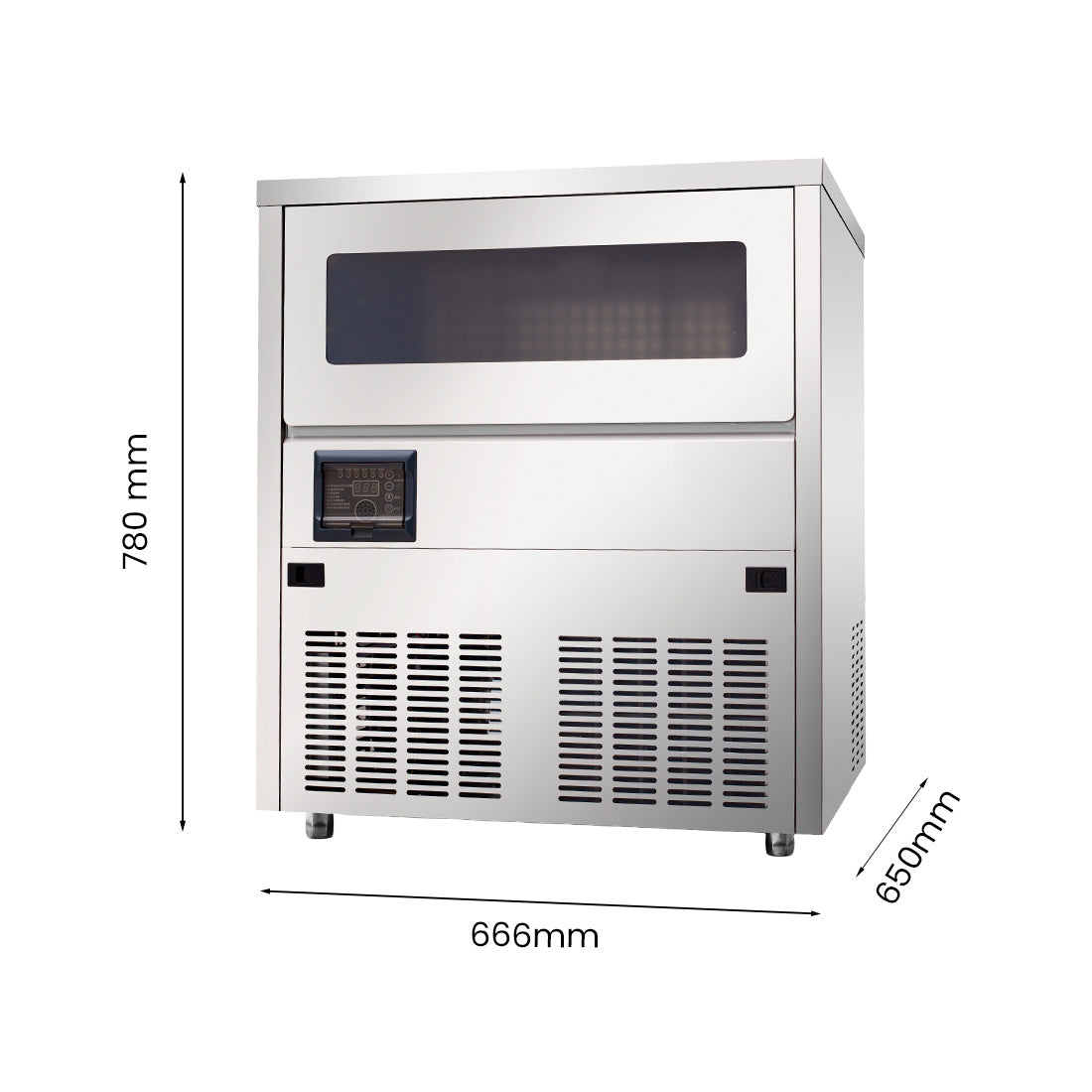 Blizzard Icemakers SN-101B Blizzard Under Bench Ice Maker - Air Cooled