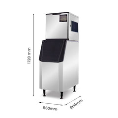 Blizzard Professional Crescent Ice Maker 145Kg/ 24hrs SN-145C