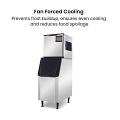 Blizzard Professional Crescent Ice Maker 145Kg/ 24hrs SN-145C
