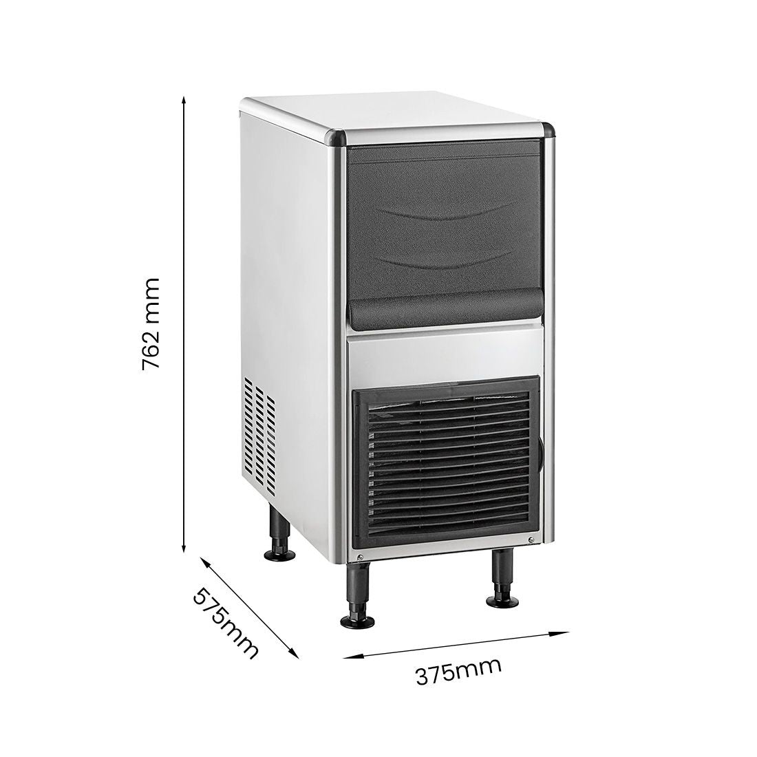 Blizzard Underbench Bullet Ice Maker 25Kg SN-25C