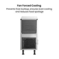 Blizzard Underbench Bullet Ice Maker 25Kg SN-25C