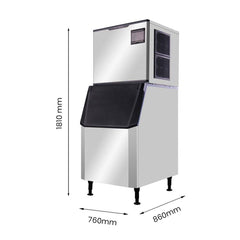 Blizzard Professional Crescent Ice Maker 280Kg/ 24hrs SN-280C