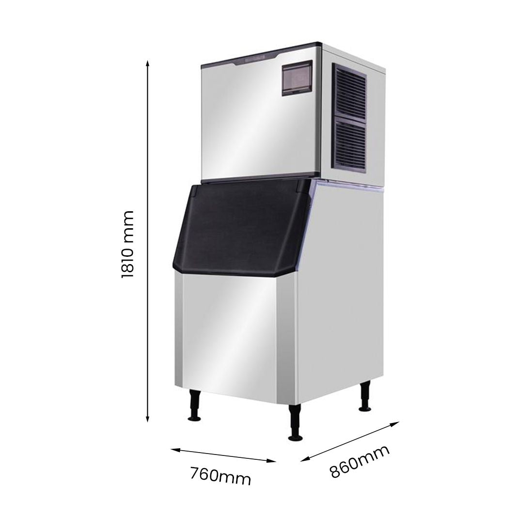Blizzard Professional Crescent Ice Maker 280Kg/ 24hrs SN-280C