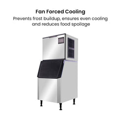 Blizzard Professional Crescent Ice Maker 280Kg/ 24hrs SN-280C