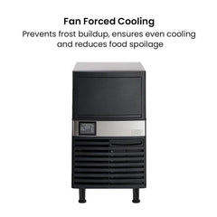 Blizzard Under Bench Cube Ice Maker 36kg/24Hr Air Cooled SN-80P