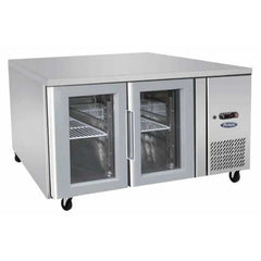 Atosa Glass Two Door Cooling Table EPF3721