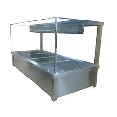 Jasper 4 Bay Wet Hot Food Display Bain Marie 1400mm BM4