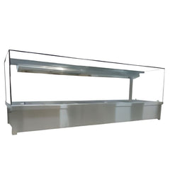 Jasper 5 Bay Wet Hot Food Display  Bain Marie 1730mm BM5