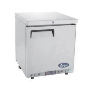 Atosa 105L Underbench Singe Solid Door Freezer MBC24F