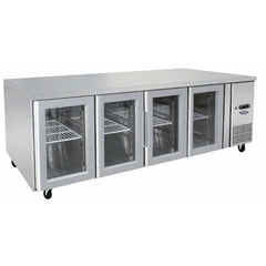 Atosa Glass Four Door Cooling Table EPF3741